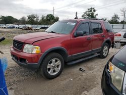 Salvage cars for sale from Copart Riverview, FL: 2003 Ford Explorer XLT