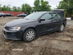 Volkswagen Jetta s salvage cars for sale: 2016 Volkswagen Jetta S