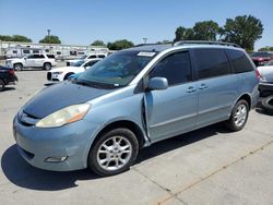 Salvage cars for sale at Sacramento, CA auction: 2006 Toyota Sienna XLE
