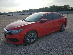Salvage cars for sale at auction: 2017 Honda Civic LX