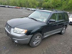 Subaru Forester 2.5x ll Bean salvage cars for sale: 2007 Subaru Forester 2.5X LL Bean