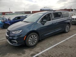 Salvage cars for sale at Van Nuys, CA auction: 2023 Chrysler Pacifica Hybrid Touring L