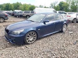 Salvage cars for sale at Chalfont, PA auction: 2008 BMW 550 I