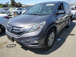 Salvage cars for sale from Copart Martinez, CA: 2016 Honda CR-V EX