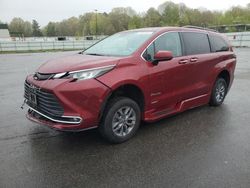 Vehiculos salvage en venta de Copart Assonet, MA: 2021 Toyota Sienna XLE