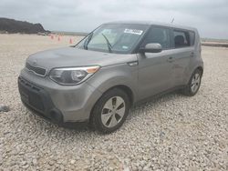 Salvage cars for sale from Copart New Braunfels, TX: 2016 KIA Soul