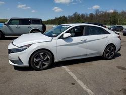 Hyundai Elantra Limited salvage cars for sale: 2021 Hyundai Elantra Limited