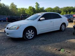 Salvage cars for sale at Waldorf, MD auction: 2005 Honda Accord EX