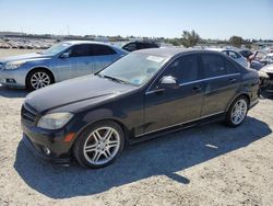 Salvage cars for sale at Antelope, CA auction: 2008 Mercedes-Benz C 350