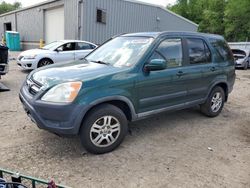 Salvage cars for sale at West Mifflin, PA auction: 2004 Honda CR-V EX