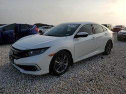 Salvage cars for sale at Temple, TX auction: 2019 Honda Civic EX