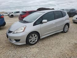 Salvage cars for sale at Temple, TX auction: 2011 Honda FIT Sport