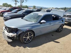 Salvage cars for sale at San Martin, CA auction: 2022 Honda Civic Touring