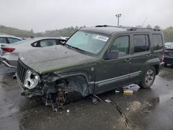 Salvage cars for sale from Copart Exeter, RI: 2008 Jeep Liberty Sport