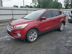 Salvage cars for sale at Gastonia, NC auction: 2019 Ford Escape SEL