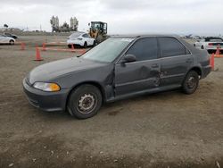Salvage cars for sale from Copart San Diego, CA: 1995 Honda Civic LX