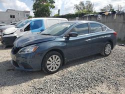 Salvage cars for sale from Copart Opa Locka, FL: 2016 Nissan Sentra S