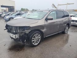 Salvage cars for sale from Copart Kansas City, KS: 2014 Nissan Pathfinder S