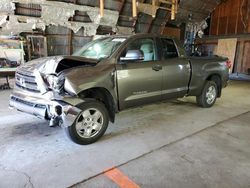 Salvage cars for sale at Albany, NY auction: 2010 Toyota Tundra Double Cab SR5