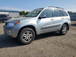 Salvage cars for sale at Pennsburg, PA auction: 2001 Toyota Rav4