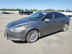 Salvage cars for sale from Copart Fresno, CA: 2013 Ford Fusion SE