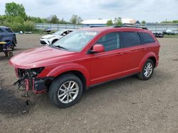 Salvage cars for sale at Columbia Station, OH auction: 2013 Dodge Journey SXT