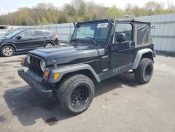 Salvage cars for sale from Copart Assonet, MA: 2003 Jeep Wrangler / TJ Sport
