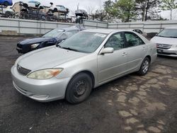 Salvage cars for sale at New Britain, CT auction: 2004 Toyota Camry LE