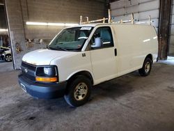 Salvage cars for sale from Copart Angola, NY: 2014 Chevrolet Express G2500