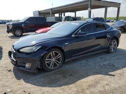 Tesla salvage cars for sale: 2015 Tesla Model S 85