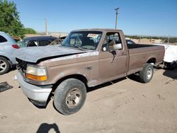 Salvage cars for sale at Albuquerque, NM auction: 1993 Ford F150