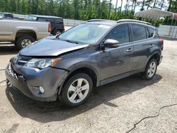 Vehiculos salvage en venta de Copart Harleyville, SC: 2013 Toyota Rav4 XLE