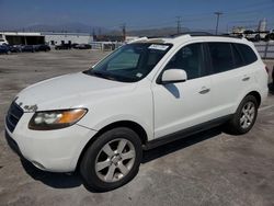 Salvage cars for sale from Copart Sun Valley, CA: 2007 Hyundai Santa FE SE