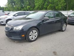 Salvage cars for sale from Copart Glassboro, NJ: 2012 Chevrolet Cruze LS