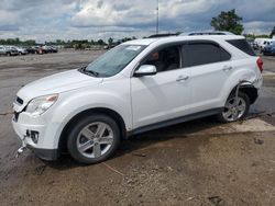 Vehiculos salvage en venta de Copart Woodhaven, MI: 2015 Chevrolet Equinox LTZ