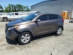 Salvage cars for sale at Spartanburg, SC auction: 2013 KIA Sportage Base