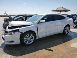 Salvage cars for sale at Grand Prairie, TX auction: 2020 Chevrolet Impala LT