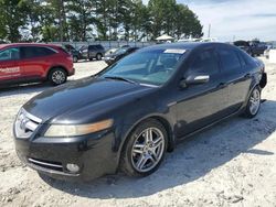 Salvage cars for sale at Loganville, GA auction: 2008 Acura TL