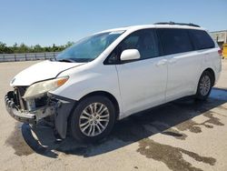 Salvage cars for sale from Copart Fresno, CA: 2011 Toyota Sienna XLE