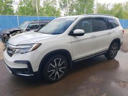 Vehiculos salvage en venta de Copart Atlantic Canada Auction, NB: 2022 Honda Pilot Touring