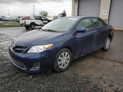 Salvage cars for sale from Copart Eugene, OR: 2011 Toyota Corolla Base