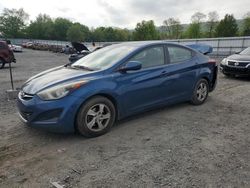 Salvage cars for sale at Grantville, PA auction: 2014 Hyundai Elantra SE