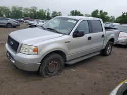 Salvage cars for sale from Copart Baltimore, MD: 2005 Ford F150 Supercrew