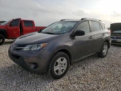 Salvage cars for sale at Temple, TX auction: 2015 Toyota Rav4 LE