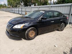 Salvage cars for sale from Copart Riverview, FL: 2015 Nissan Sentra S