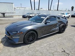 Salvage cars for sale at Van Nuys, CA auction: 2018 Ford Mustang GT