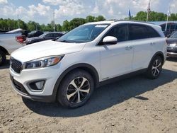 KIA Sorento ex salvage cars for sale: 2016 KIA Sorento EX