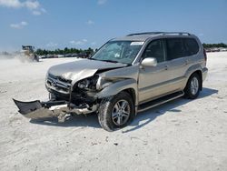 Salvage cars for sale at Arcadia, FL auction: 2005 Lexus GX 470