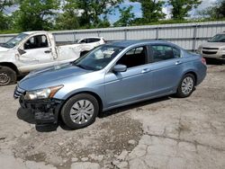 Salvage cars for sale at West Mifflin, PA auction: 2012 Honda Accord LX