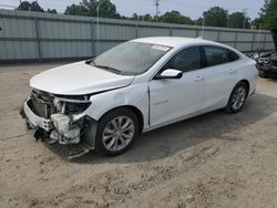 Salvage cars for sale at Shreveport, LA auction: 2020 Chevrolet Malibu LT